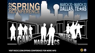 ROCIC Gangs Narcotics Domestic Terrorism Conference 2022 [upl. by Parrnell]