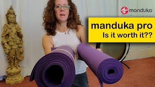 Manduka Pro Yoga Mat  Product Review [upl. by Pyne]