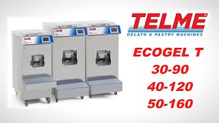 Mantecatore verticale ECOGEL T  ECOGEL T vertical batch freezer [upl. by Hosbein]