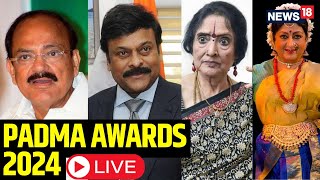 Padma Awards LIVE  Padma Awards 2024 Winners  Padma Award Nominees  Padma Shri Awards News  N18L [upl. by Yelssew]