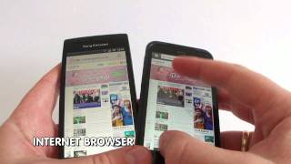 HTC Incredible S vs Sony Ericsson Xperia arc [upl. by Liza]