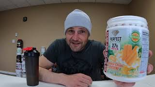 Review Perfect Sports Diesel New Zealand Whey Isolate Orange Cream Cyclone [upl. by Pillihp]