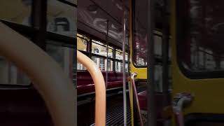 Tramvaj T1 v depozitu muzea MHD ve Střešovicích praha train tram [upl. by Telfer123]