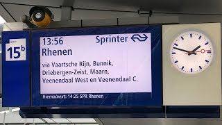 ‘Beste reizigers’  de nieuwe automatische omroep van NS Tuffie Vos [upl. by Aurea]