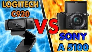 SONY A5100 VS LOGITECH C920  COME INIZIARE SU YOUTUBE RECENSIONE [upl. by Jessika]