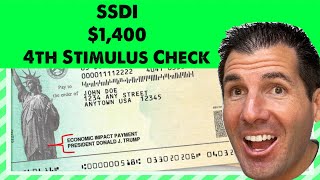 SSDI 1400 4th Stimulus Check Update  Social Security Disability [upl. by Beckerman]