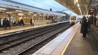 c2c Class 357 Passes Benfleet for Fenchurch Street [upl. by Hillinck]