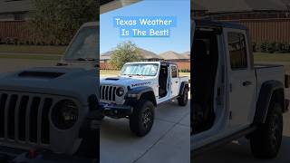 2023 Jeep JT Gladiator Mojave Bestop Sunrider activated on a beautiful sunny day in Texas [upl. by Yrffej288]