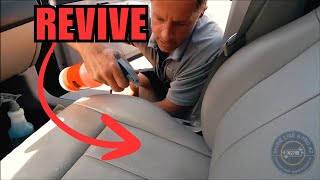 How to Deep Clean Vinyl Car Seats Easily [upl. by Eelarac117]