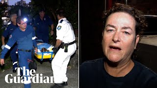 Sydney shark attack victim at Elizabeth Bay given first aid by nearby vet before paramedics arrived [upl. by Yenahs]