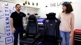 Sillas gaming noblechairs EPIC y noblechairs ICON  Geeknetices [upl. by Eldorado]