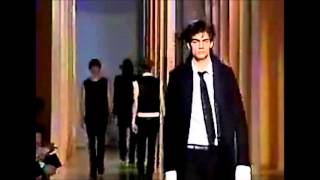 Dior Homme Autumn Winter 2002 quotReflexionquot By Hedi Slimane Runway Show [upl. by Nomad]