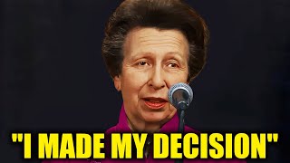 Princess Anne Made HEARTBREAKING ANNOUNCEMENT That Shocks Everyone [upl. by Enilaf117]