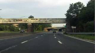 Meadowbrook State Parkway Exits 6 to 1 northbound [upl. by Burty185]