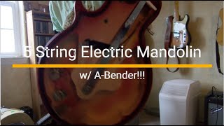 5 string electric mandolin with a bender [upl. by Htebilil]