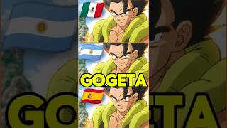 GOGETA Mismo Idioma Diferente Doblaje dragonball gogeta dbdaima [upl. by Acsecnarf]