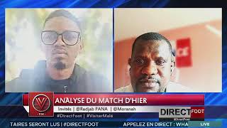 On analyse le match Nioumadzaha VS FC Malé PANAPROD Moranah [upl. by Edie]