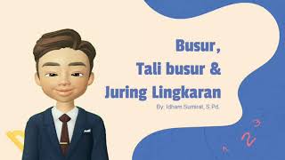 Menentukan Busur Tali Busur dan Juring Lingkaran [upl. by Charmaine315]