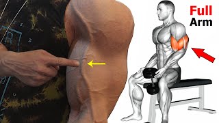 Full Arm Workout  10 Exercises To Make Your Arms Big And Perfect [upl. by Reffineg480]