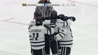 UNH Mens Hockey vs Quinnipiac Highlights 102023 [upl. by Calderon]