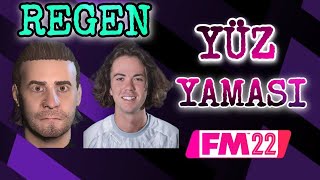 FM 2022 amp FM 2021 Regen Oyunculara Yüz Yaması Yapımı [upl. by Schargel]