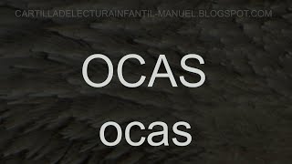 OCAS LETRA C c 8 [upl. by Halac]