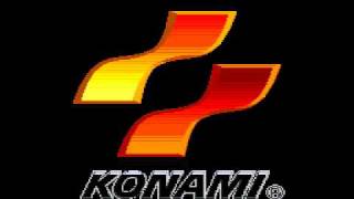 Konami logo  Mega DriveGenesis quotGreen Laserquot [upl. by Okimat]