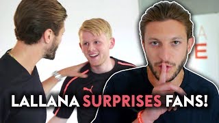 Adam Lallana SURPRISES Liverpool fans [upl. by Owiat]