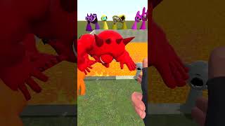 SPRUNKI SONG MUSCLE VS NORMAL CHARACTERS POW  HAHA  LAVA HOLE in Garrys Mod  sprunki [upl. by Eciened17]