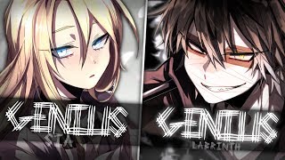 ◤Nightcore◢ ↬ Genius Switching Vocals [upl. by Yentrac]