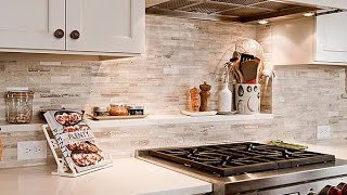 Super Practical And Really Stylish Brick Kitchen Backsplashes [upl. by Vivianna529]