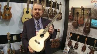 NAMM 2017 New Ukuleles From Lanikai [upl. by Dao]