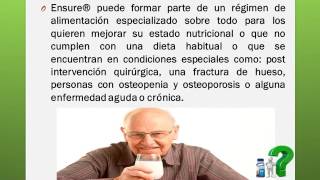 MITOS Y VERDADES DEL ENSURE [upl. by Stimson]