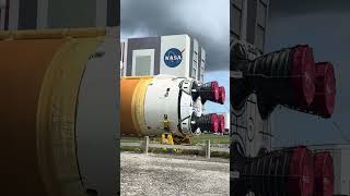 Artemis 2 Arrives to KSC FL [upl. by Merth709]