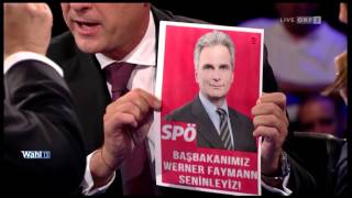 Wahl 2013 Faymann vs Strache 6 [upl. by Lat]