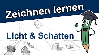 Schatten amp Licht zeichnen lernen  Zeichnen amp Malen für Anfänger  Übungen zum Mitmachen  DrawTut [upl. by Pryor]