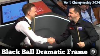 Juddtrump Vs Tom Ford World Snooker Championship 2024  Dramatic frame Highlight [upl. by Alcus68]