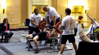 303lb World Record Bench Press [upl. by Gardy]