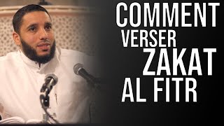 COMMENT VERSER ZAKAT ALFITR  Rachid ELJAY [upl. by Kaleena276]