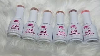 RESEÑA BASE TRASLÚCIDA FANTASY NAILS magdonelnails nails naildesigns uñas nailart [upl. by Annavoj362]