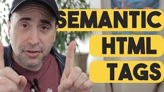 Semantic HTML5 Tags vs Formatting Tags [upl. by Asirak373]