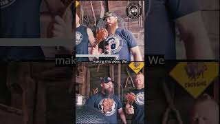 Bearded Butchers Introduce WWE UFC Brock Lesnars BBQ Rub shorts [upl. by Hsetim]