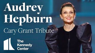 Audrey Hepburn Cary Grant Tribute  1981 Kennedy Center Honors [upl. by Sholeen]