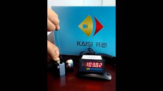 KAISI draw wire position encoder with display Email kaisi109163com [upl. by Olegnaleahcim]