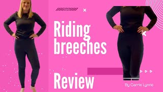 Comfortable and fashionable silicone horse riding pants Freya breeches dupe Amazon review SUBSCRIBE [upl. by Sharon]