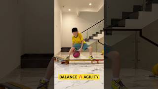 CORE TRAINING for Kids Motor Development 🔥 BALANCE ✨ CORE TRAINING speedandagility corestrength [upl. by Guerra]