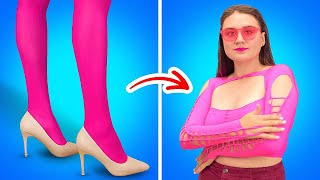 BRILLIANT CLOTHING HACKS TO LOOK COOL  CLOTHINGS HACKS FOR PARENTS [upl. by Aiuqat305]