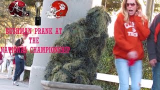 BUSHMAN PRANK AT ALABAMA FOOTBALL GAME🐘 [upl. by Ger]