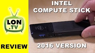 Intel Compute Stick Review  New 2016 Version  Atom Cherry Trail Chip [upl. by Tham]