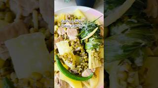 Ginataang Baboy Papaya at Monggo ginataangpapaya ginataangmonggo ginataanrecipe food foodlover [upl. by Cadel523]